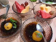 水果+薄荷枇杷冻-莆田餐厅(滨海广场店)