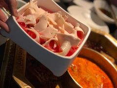 鲜猪黄喉-蜀九香火锅(李家沱店)