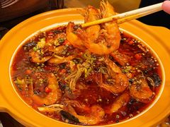 -东来菜馆•手抓海鲜家常菜•海鲜锅贴(鸽子窝店)