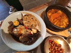 -草家酱蟹炭火烤肉店(珲春南路一店)