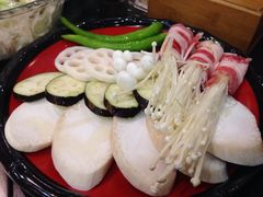 蔬菜拼盘-梦山水日本烧肉(五四广场店)