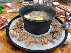 涮烤一体锅-五指山生态小黄牛(皮皮虾海鲜广场店)
