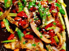 干锅鱿鱼丝-蛙三泡椒牛蛙(万象城店)