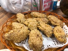 咸蛋黄焗鸡翼-南记食粥坊·宵夜大排档(莲花店)