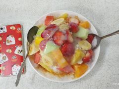 水果芒果牛奶冰-渡船头海之冰