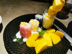三色芒果糯米甜饭-星叶·东南亚料理(温州万象城店)