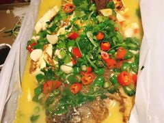 招牌纸烤鲈鱼-旅马餐厅(茅家埠店)