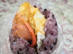 煎鸡蛋里脊蒸放-大个子蒸饭