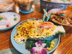 菠萝海鲜炒饭-苏梅花园(群星城店)