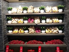 自助取餐区-哥老官重庆美蛙鱼头(宝山龙湖店)