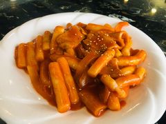 鱼饼炒年糕-桃园中华料理炸酱面(燕儿岛路店)