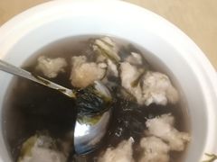 紫菜鲨鱼羹汤-戏台船坞海鲜排档