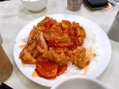 番茄猪扒饭-好好滋味茶餐厅