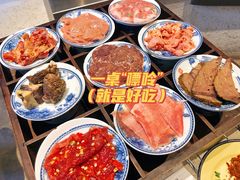 特色内脏九宫格拼盘-王歘歘·chuǎ火锅(五道营店)