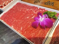 大刀手切牛吊龙-南门四季铜锅涮肉(左家庄店)