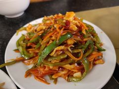 鱼香鸡丝-清真宏玉祥黄门脸餐厅(华荫东里店)