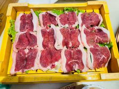 手切极品羊上脑-京门老爆三·铜锅涮肉 爆肚(望京店)
