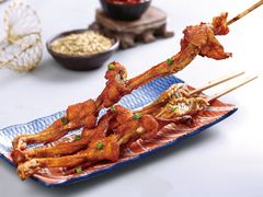 炭烤牛蛙-探鱼·鲜青椒爽麻烤鱼(三水广场店)