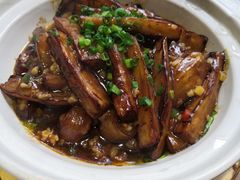 鱼香茄子煲-广东道至正餐厅(区庄店)