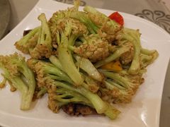 烧鹅汁炒台山菜花-岭南海晏楼(东晓南店)