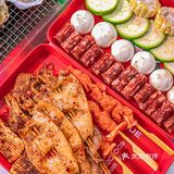 惊呆了❗我在自助烤肉店爱上了火鸡面❗