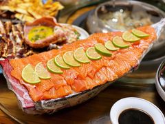 三文鱼-柳记海鲜坊·蒸汽海鲜·福州菜·香辣蟹(芳群园店)