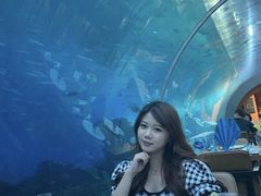 -海棠湾洲际-涛·海底餐厅·美人鱼·自助餐·海底隧道