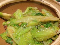 粤式虾膏啫生菜-尚一汤 广东炖汤(金桥国际店)