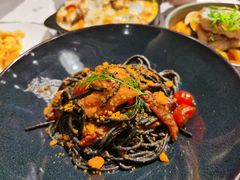 膏蟹海鲜墨鱼面-农畉LONFOOD(福田星河COCOPark店)