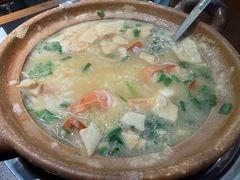 干贝膏蟹鲜虾粥-皮蛋弟砂锅店(总店)
