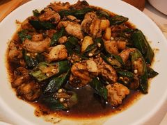 金蒜秋葵爆口蘑-枕水江南(铁西万象汇店)