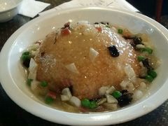 三鲜脆锅巴-老头儿油爆虾(星光一期店)