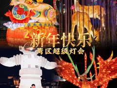 -欢乐海岸椰林沙滩-2025湾区超级灯会