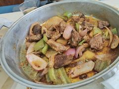 -尕有炕锅烤羊肉