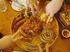 普蘭达大肉盘-普兰达德国餐厅·德式脆皮烤猪肘·自酿啤酒(观唐店)