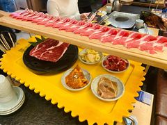 一米长盘牛五花-犟牛家·榴莲烤肉(五棵松店)