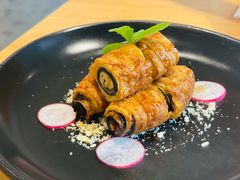 豆皮紫菜卷-朵朵开素食餐厅(后宰门街店)