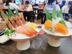 厚切三文鱼刺身-仙隐小鹿中华料理(南宁万象城店)