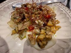翡翠螺肉配土豆泥-Bistro Les Lilas丁香花小酒馆