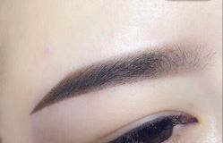 粉墨眉 淡淡的 浅浅的-平萍纹绣韩式半永久定妆