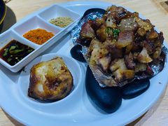 石头烤牛窝骨-蒙料·手把肉(望京店)
