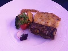 肋眼皇拼银鳕鱼-天空花园餐吧·生日·团建(南山店)