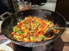 小炒黄牛肉-小隐人家(乐松店)