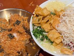 蛋冲鸡丝豆腐脑-小豆海棠(嘉兴路店)