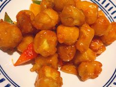 菠萝咕咾肉-朵朵开素食餐厅(后宰门街店)
