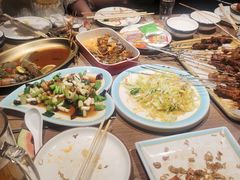 -街角等你.大连海鲜烧烤.经典铁板海鲜串(西安路店)