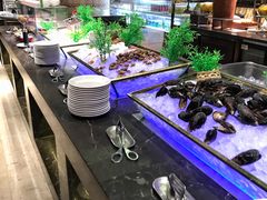 自助取餐区-天宇菲尔德·花园西餐厅·海鲜自助餐