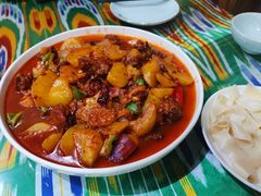 新疆大盘鸡-丝路香妃清真餐厅·新疆菜