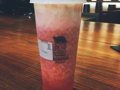 奶酪红草莓-LELECHA乐乐茶(上海五角场万达广场店)