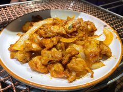 -明洞阿姨·韩式酱蟹烤肉·创意料理(三元桥店)